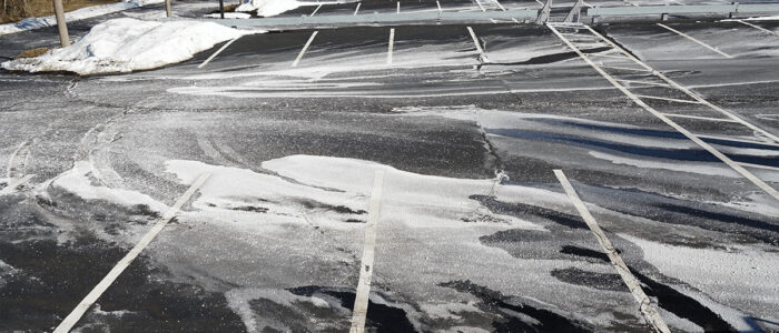 How Winter Weather Affects Your Parking Lots