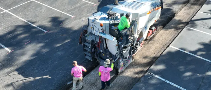 Parking Lot Repaving for Washington University in St. Louis